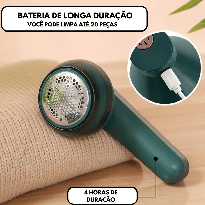 PAPAMAX™ - Removedor elétrico de pelos e bolinhas - Descontãoo.com