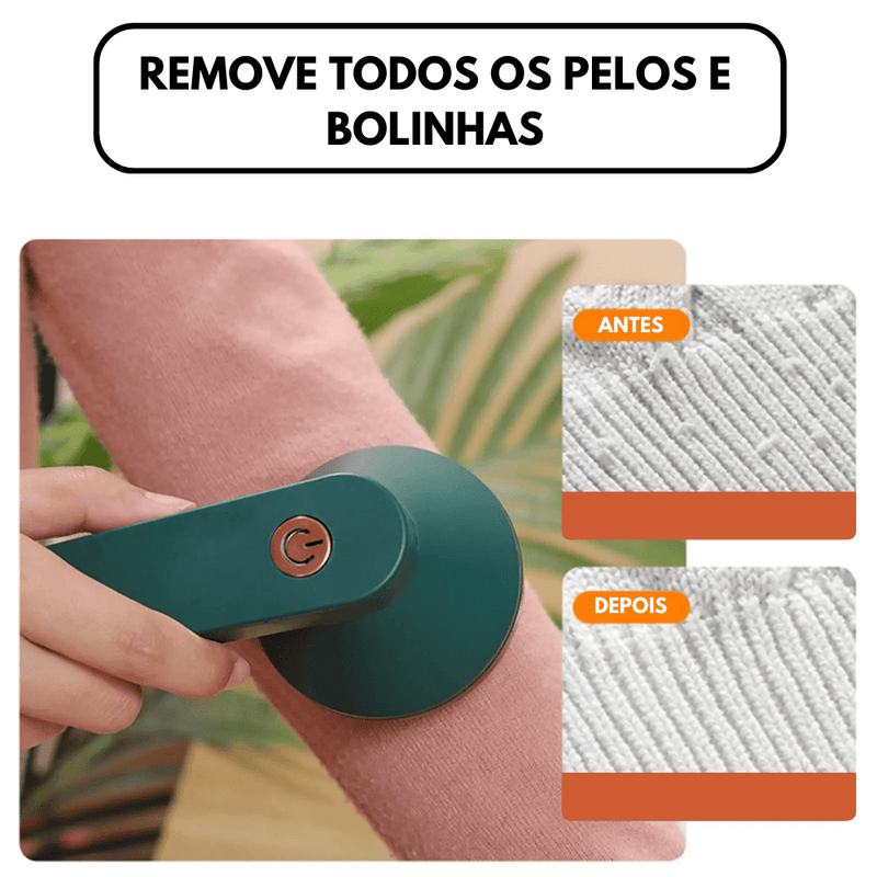 PAPAMAX™ - Removedor elétrico de pelos e bolinhas - Descontãoo.com