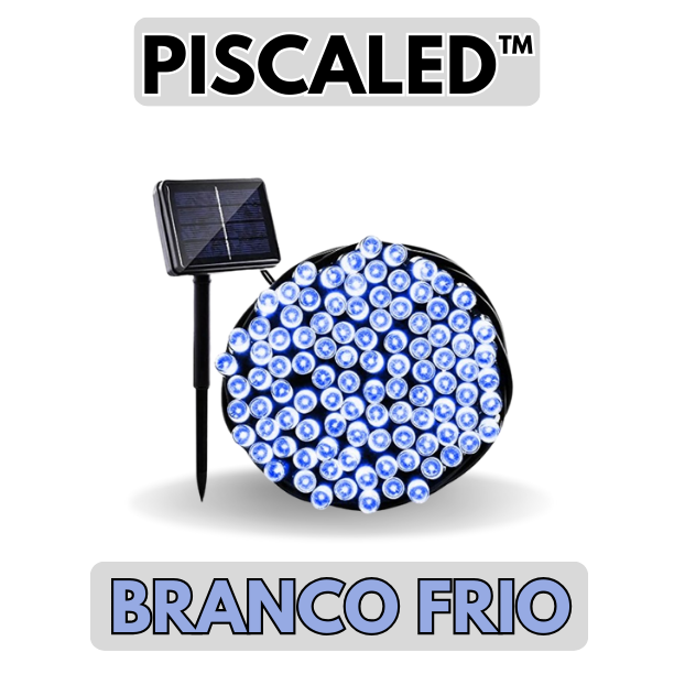 PISCALED™ - Pisca Pisca de Energia solar - Descontãoo.com