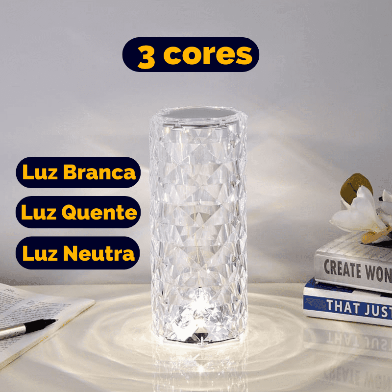 Luminária Crystal Light® - Descontãoo.com