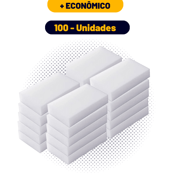 Esponja Mágic Clean™ - Limpa Tudo - Descontãoo.com